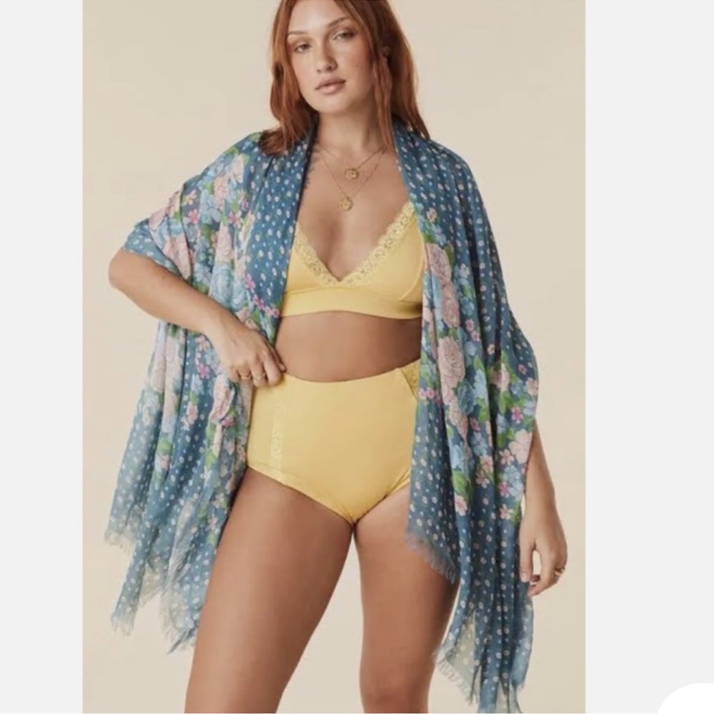 Temporary Price Drop!! Spell and the gypsy Yellow Rose Travel Scarf